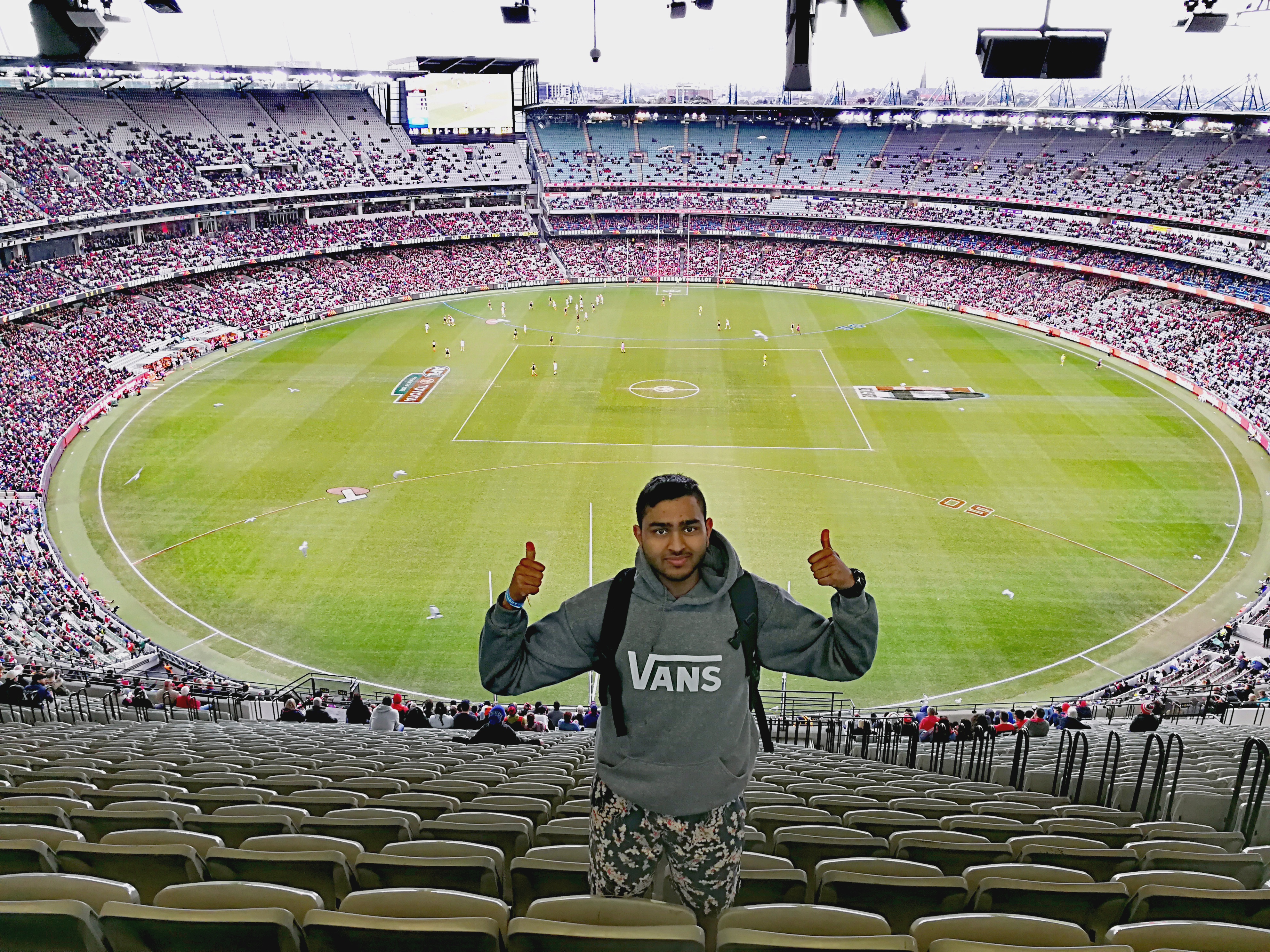 AFL game at MCG